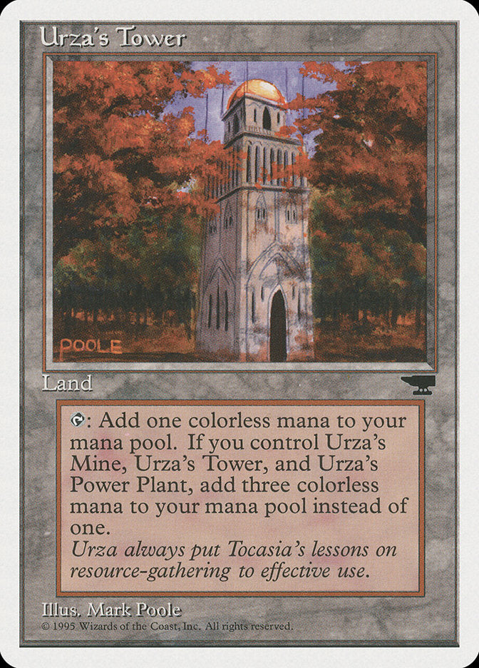 Urza's Tower (Autumn Leaves) [Chronicles] | PLUS EV GAMES 