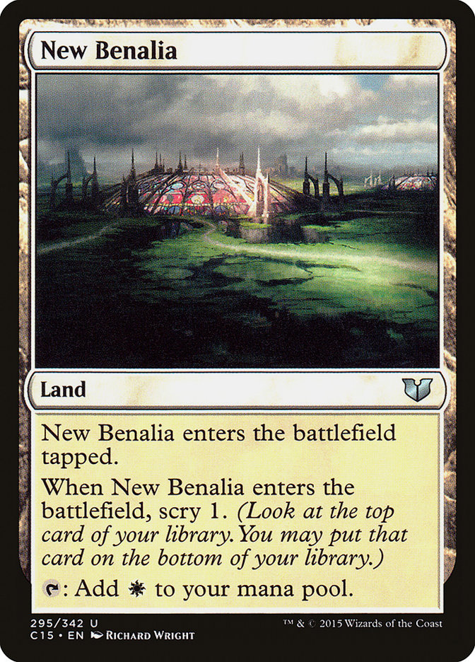 New Benalia [Commander 2015] | PLUS EV GAMES 