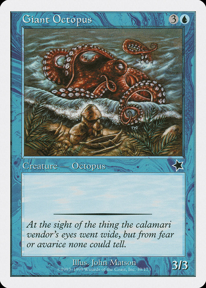 Giant Octopus [Starter 1999] | PLUS EV GAMES 