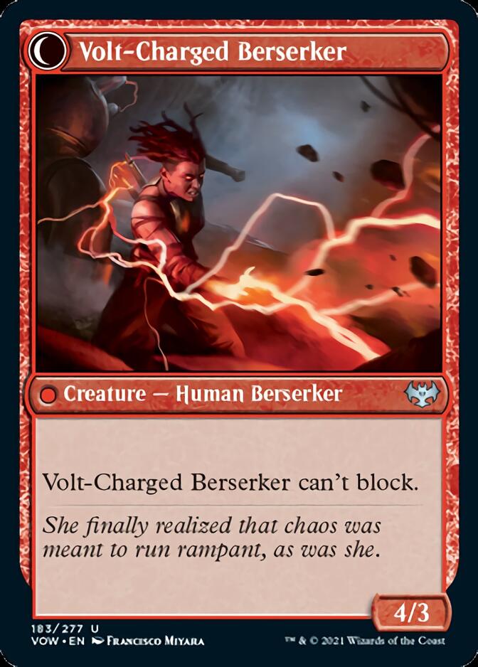 Voltaic Visionary // Volt-Charged Berserker [Innistrad: Crimson Vow] | PLUS EV GAMES 