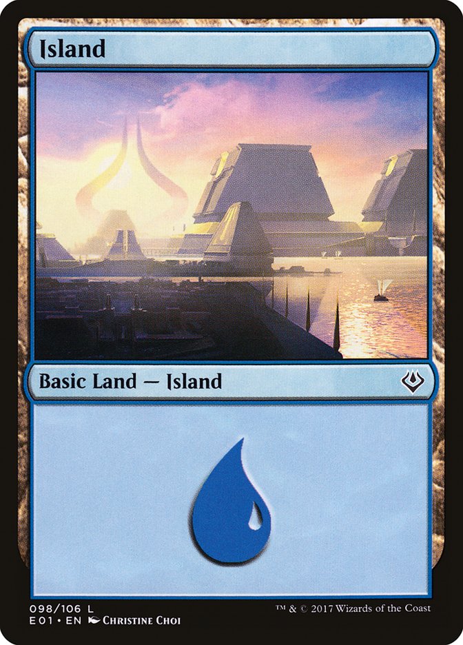 Island (98) [Archenemy: Nicol Bolas] | PLUS EV GAMES 