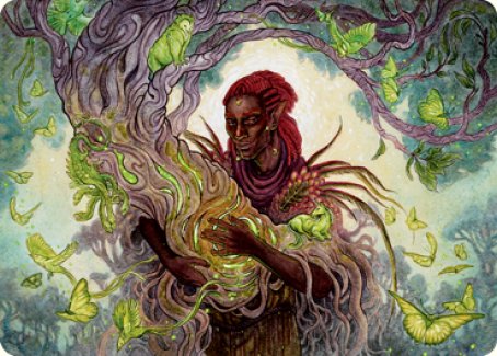 Circle of Dreams Druid Art Card [Dungeons & Dragons: Adventures in the Forgotten Realms Art Series] | PLUS EV GAMES 