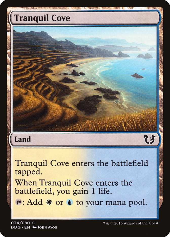 Tranquil Cove [Duel Decks: Blessed vs. Cursed] | PLUS EV GAMES 