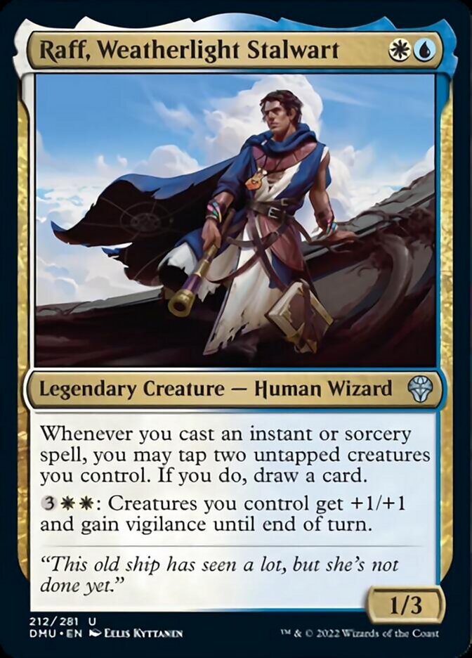 Raff, Weatherlight Stalwart [Dominaria United] | PLUS EV GAMES 