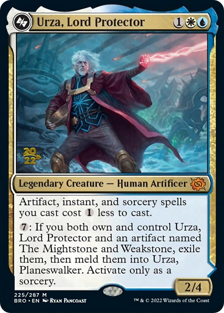 Urza, Lord Protector [The Brothers' War: Prerelease Promos] | PLUS EV GAMES 