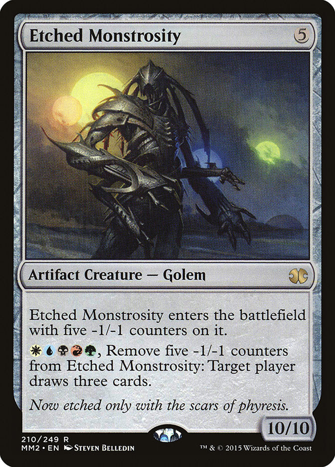 Etched Monstrosity [Modern Masters 2015] | PLUS EV GAMES 