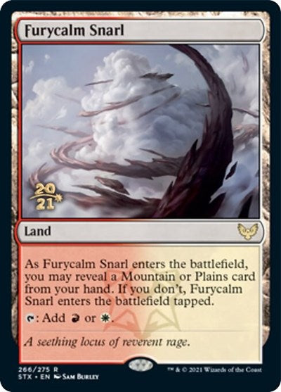 Furycalm Snarl [Strixhaven: School of Mages Prerelease Promos] | PLUS EV GAMES 