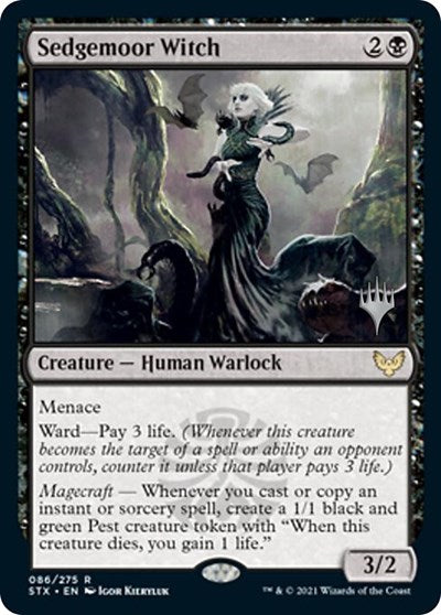 Sedgemoor Witch (Promo Pack) [Strixhaven: School of Mages Promos] | PLUS EV GAMES 