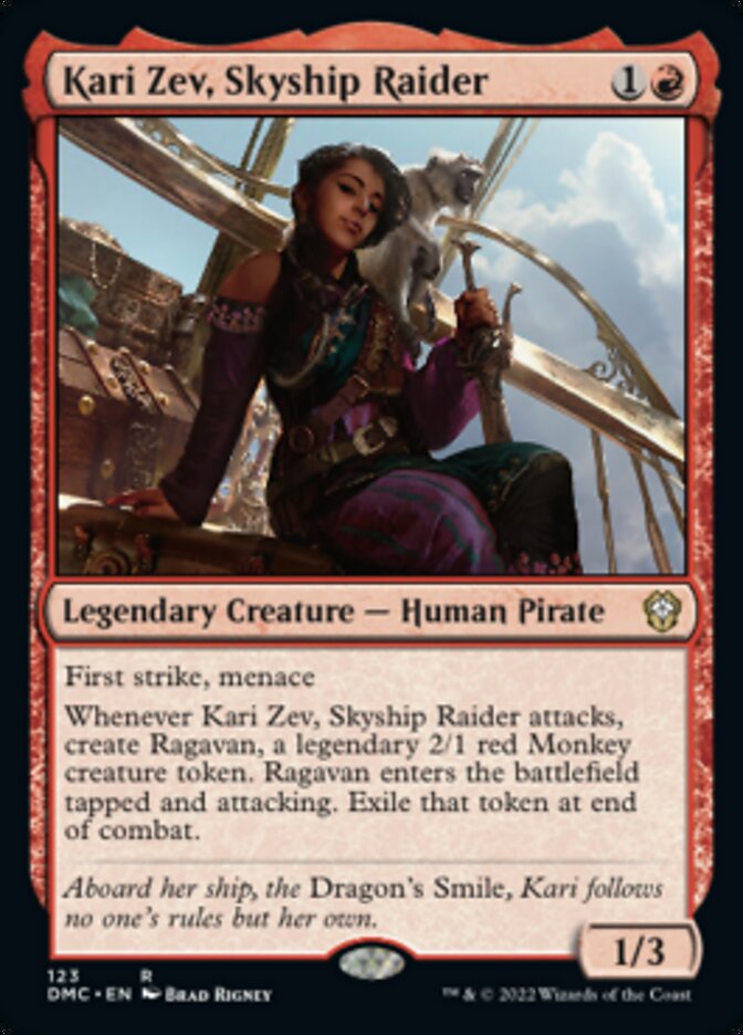 Kari Zev, Skyship Raider [Dominaria United Commander] | PLUS EV GAMES 