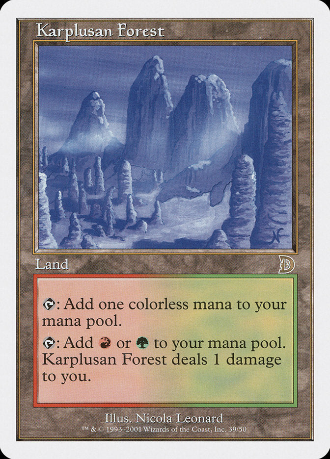 Karplusan Forest [Deckmasters] | PLUS EV GAMES 