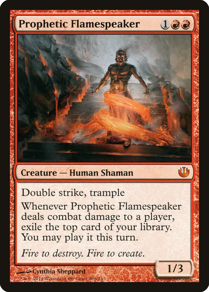 Prophetic Flamespeaker [Journey into Nyx] | PLUS EV GAMES 