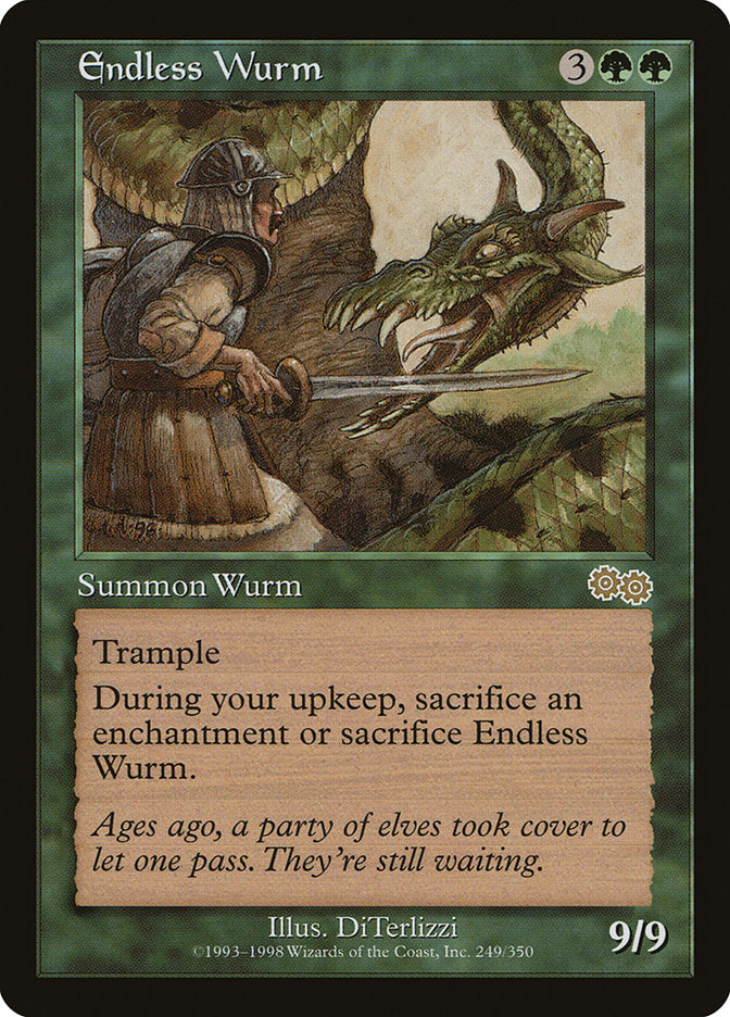 Endless Wurm [Urza's Saga] | PLUS EV GAMES 