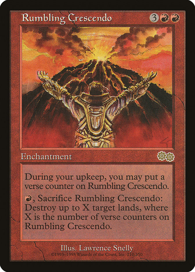 Rumbling Crescendo [Urza's Saga] | PLUS EV GAMES 