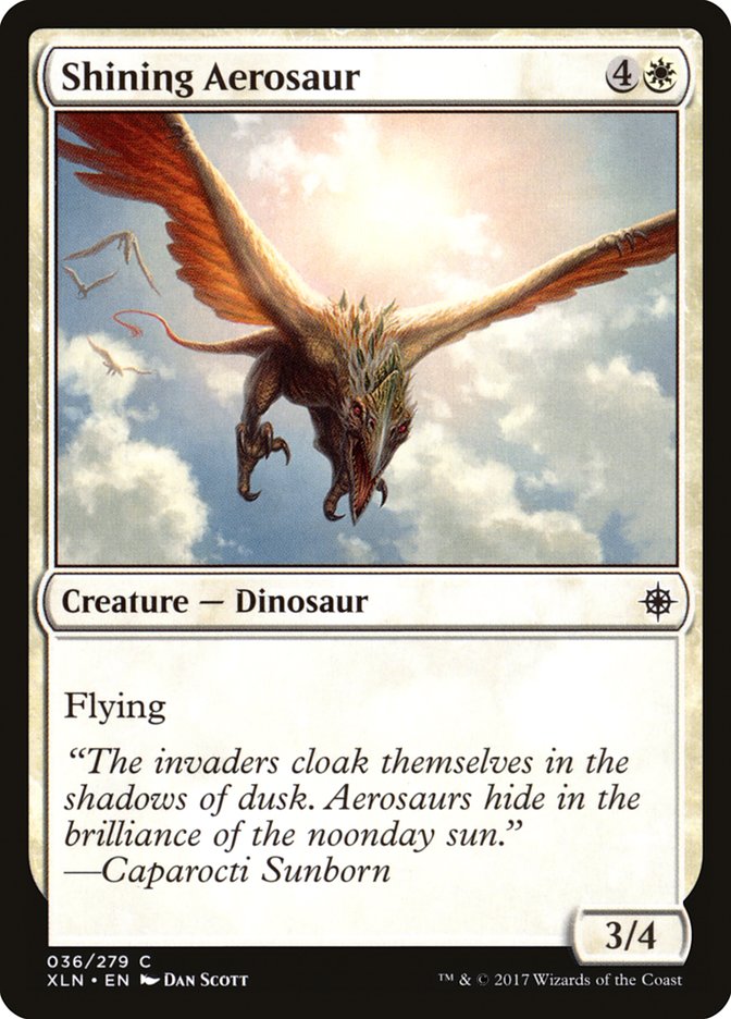 Shining Aerosaur [Ixalan] | PLUS EV GAMES 