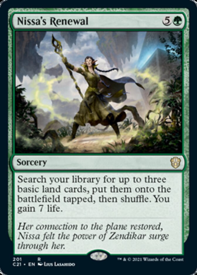 Nissa's Renewal [Commander 2021] | PLUS EV GAMES 