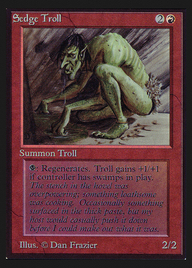 Sedge Troll [International Collectors’ Edition] | PLUS EV GAMES 