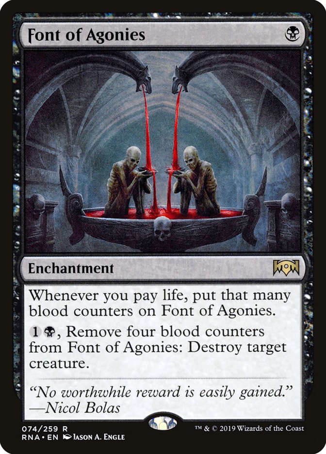 Font of Agonies [Ravnica Allegiance] | PLUS EV GAMES 