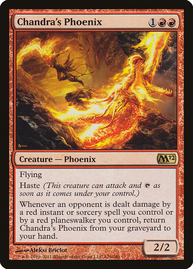 Chandra's Phoenix [Magic 2012] | PLUS EV GAMES 