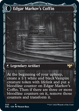 Edgar, Charmed Groom // Edgar Markov's Coffin [Innistrad: Double Feature] | PLUS EV GAMES 