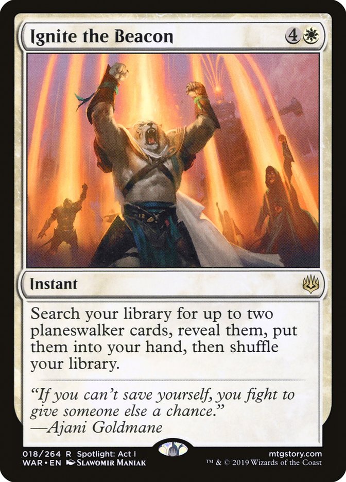 Ignite the Beacon [War of the Spark] | PLUS EV GAMES 