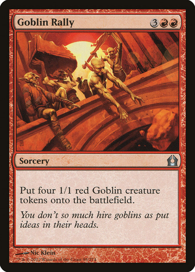 Goblin Rally [Return to Ravnica] | PLUS EV GAMES 