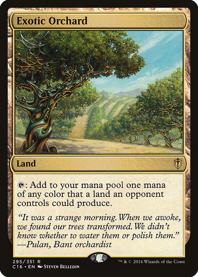 Exotic Orchard [Commander 2016] | PLUS EV GAMES 