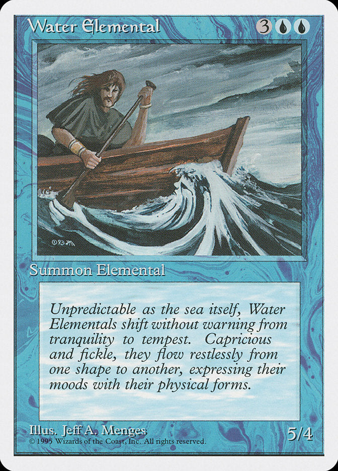 Water Elemental [Fourth Edition] | PLUS EV GAMES 