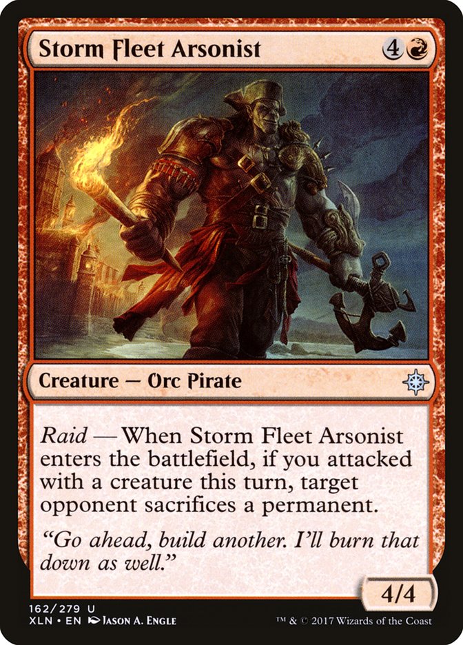 Storm Fleet Arsonist [Ixalan] | PLUS EV GAMES 