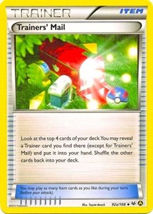 Trainers' Mail (92a/108) (Alternate Art Promo) [XY: Roaring Skies] | PLUS EV GAMES 