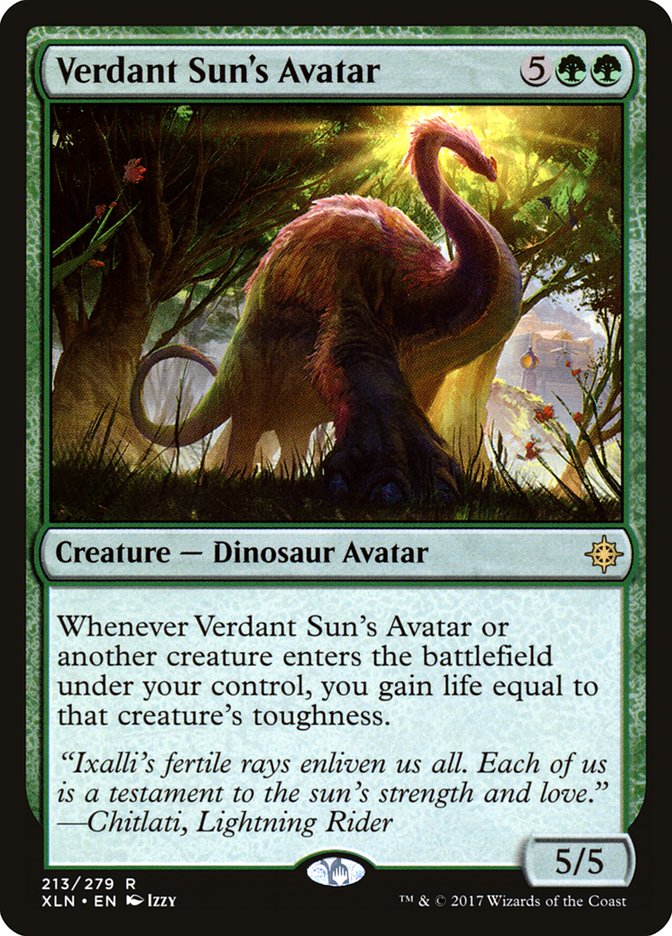 Verdant Sun's Avatar [Ixalan] | PLUS EV GAMES 