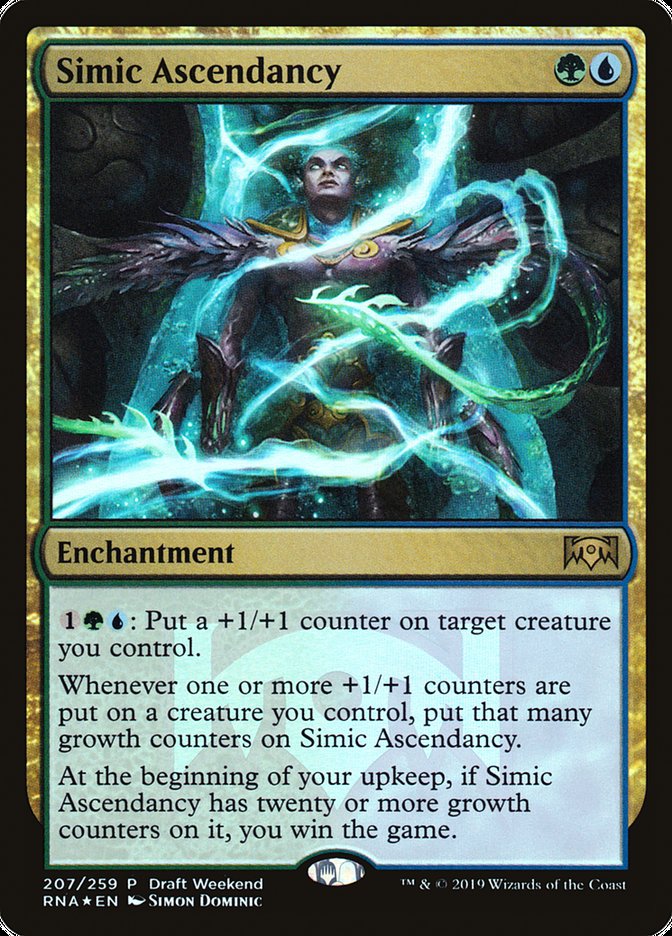 Simic Ascendancy (Draft Weekend) [Ravnica Allegiance Promos] | PLUS EV GAMES 