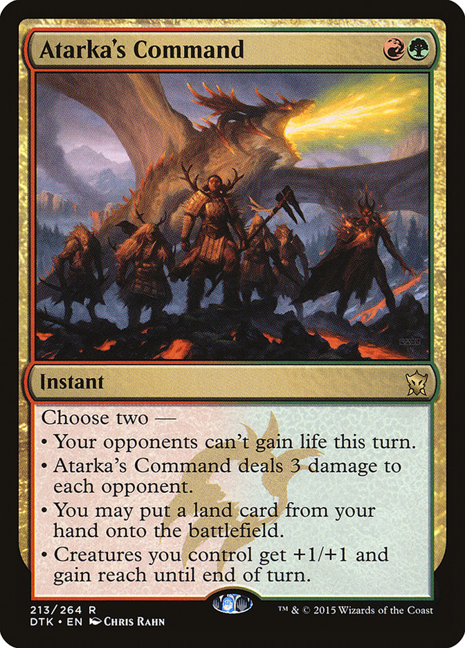 Atarka's Command [Dragons of Tarkir] | PLUS EV GAMES 