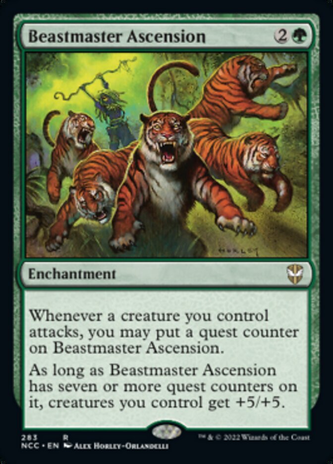 Beastmaster Ascension [Streets of New Capenna Commander] | PLUS EV GAMES 