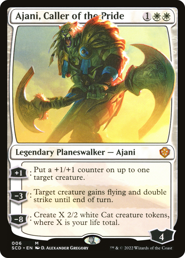 Ajani, Caller of the Pride [Starter Commander Decks] | PLUS EV GAMES 