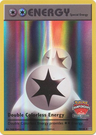 Double Colorless Energy (90/108) (NA International Championship Promo) [XY: Evolutions] | PLUS EV GAMES 