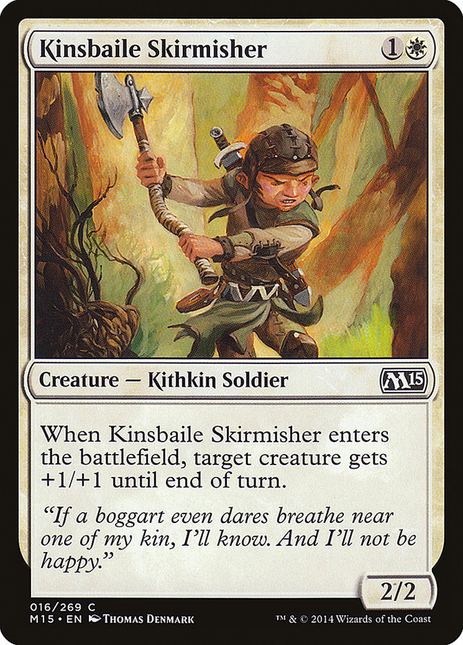 Kinsbaile Skirmisher [Magic 2015] | PLUS EV GAMES 