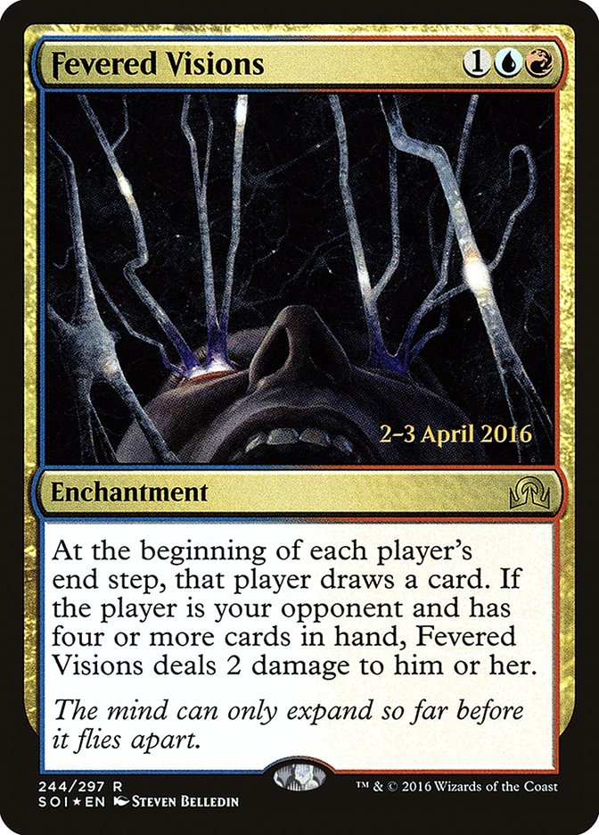 Fevered Visions [Shadows over Innistrad Prerelease Promos] | PLUS EV GAMES 