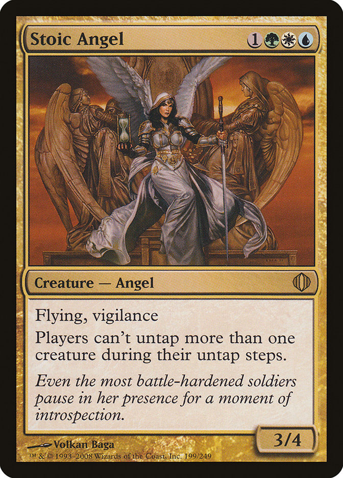 Stoic Angel [Shards of Alara] | PLUS EV GAMES 