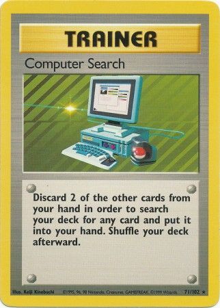 Computer Search (71/102) [Base Set] | PLUS EV GAMES 