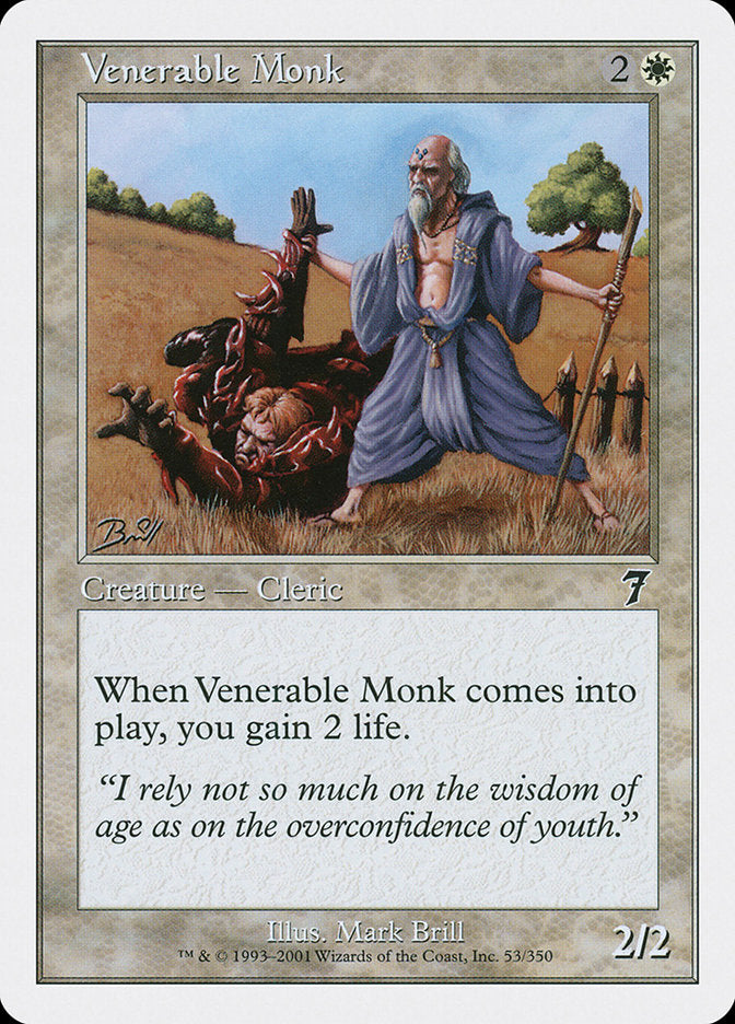 Venerable Monk [Seventh Edition] | PLUS EV GAMES 