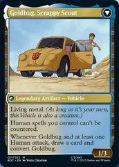 Goldbug, Humanity's Ally // Goldbug, Scrappy Scout [Universes Beyond: Transformers] | PLUS EV GAMES 