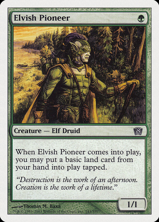 Elvish Pioneer [Eighth Edition] | PLUS EV GAMES 