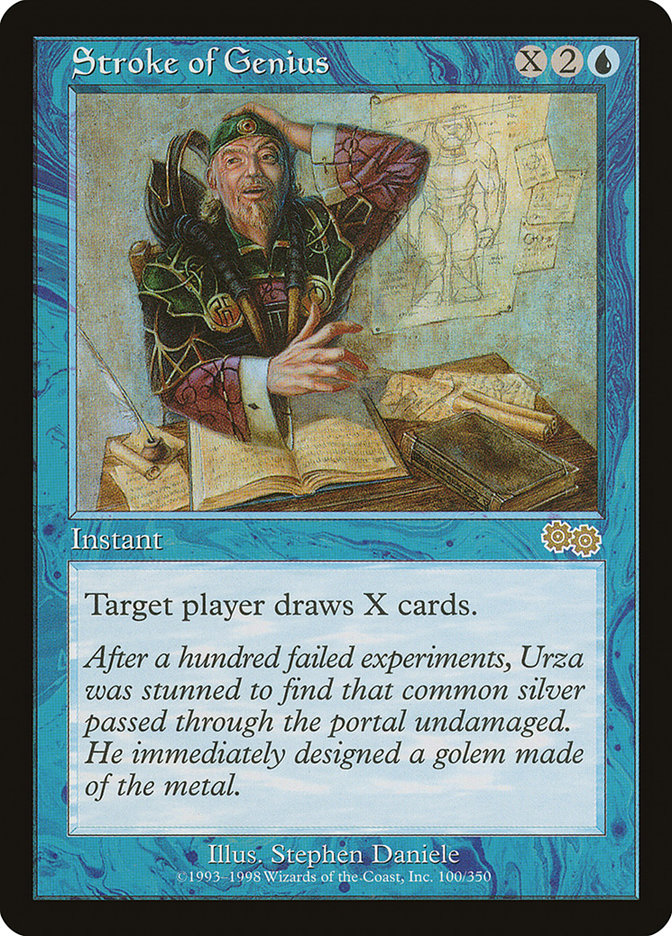 Stroke of Genius [Urza's Saga] | PLUS EV GAMES 