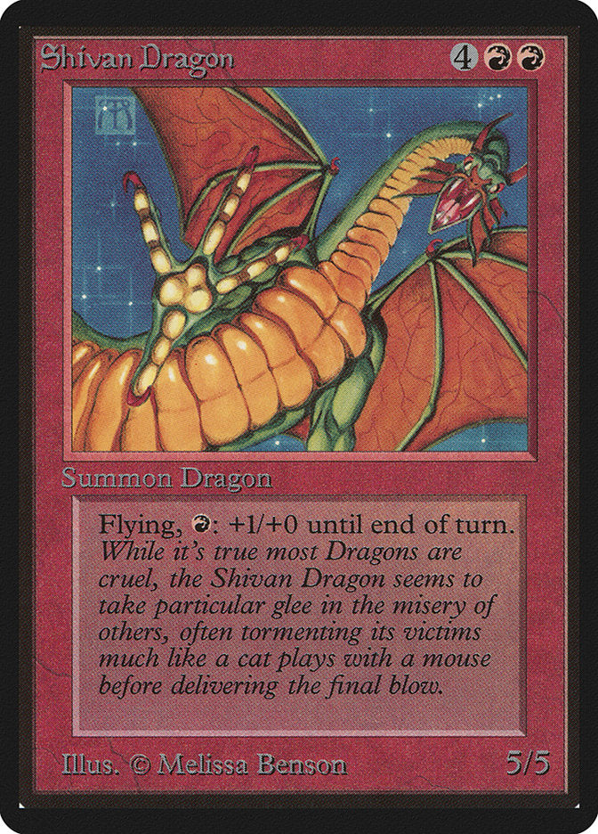 Shivan Dragon [Limited Edition Beta] | PLUS EV GAMES 