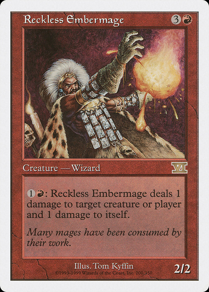 Reckless Embermage [Classic Sixth Edition] | PLUS EV GAMES 