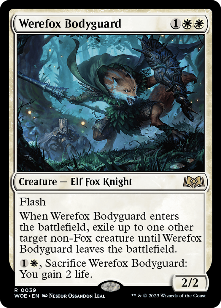 Werefox Bodyguard [Wilds of Eldraine] | PLUS EV GAMES 