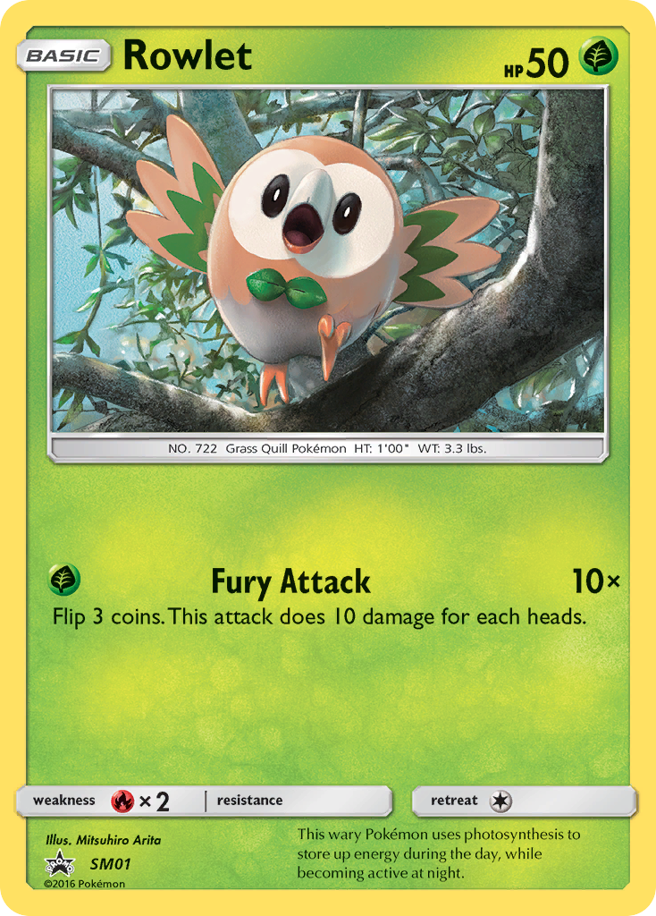 Rowlet [SM Black Star Promos] | PLUS EV GAMES 