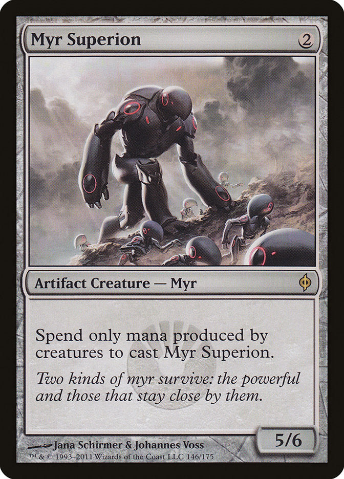 Myr Superion [New Phyrexia] | PLUS EV GAMES 