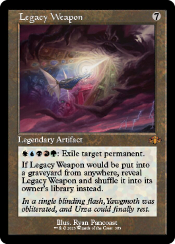 Legacy Weapon (Retro) [Dominaria Remastered] | PLUS EV GAMES 