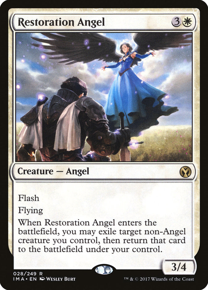 Restoration Angel [Iconic Masters] | PLUS EV GAMES 